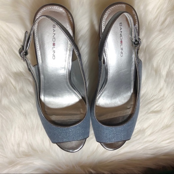 Bandolino Avito Slingback Platform - Almost New - Picture 6 of 7